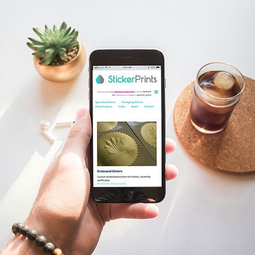 small business website